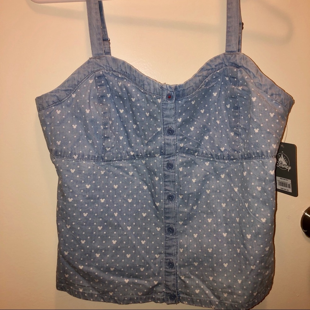 Disney top with little Mickey heads